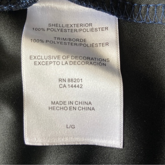 Mondetta Mens Hooded Active Jacket Size Large Navy NWT - Picture 11 of 12